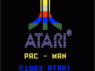 Pac-Man title screen for Intellivision